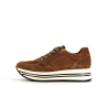 basket marron en cuir